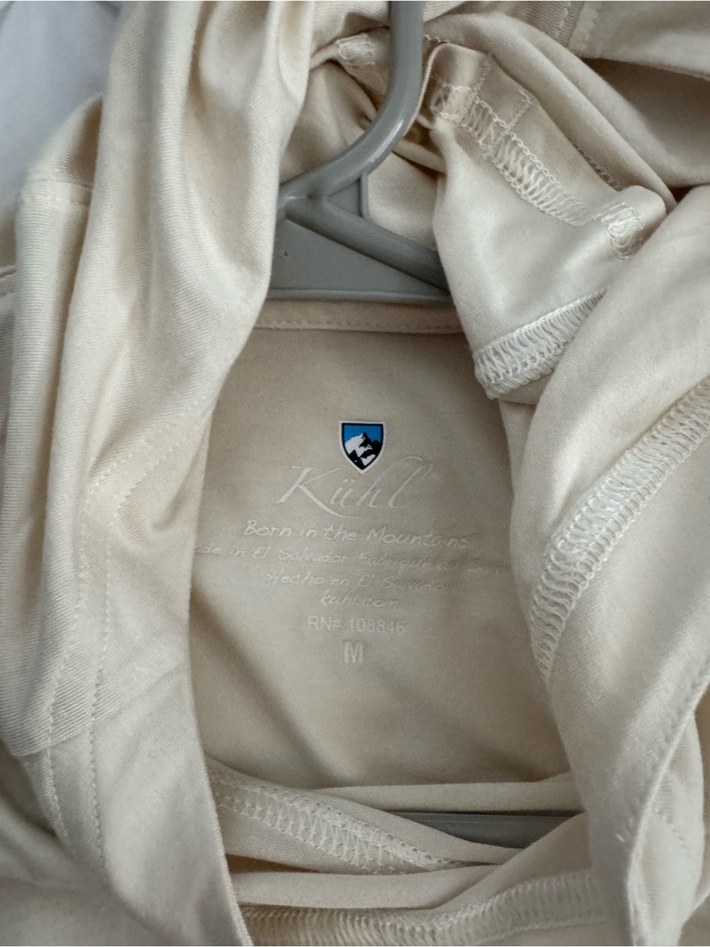 Kuhl Cream Long-Sleeve Performance Top - Picture 3 of 4